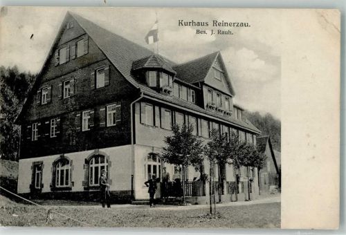 72275 W7297 Reinerzau 1913 Gebrauchsspuren Hotel Kurhaus