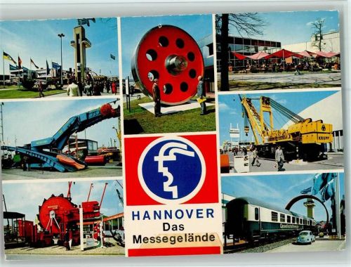 Hannover Messegelände Maschinen Mehrfachaufnahme