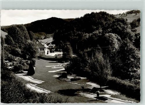 Bad Peterstal Minigolf Ort handschriftlich