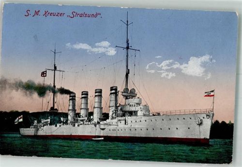 1916 S.M. Kreuzer Stralsund