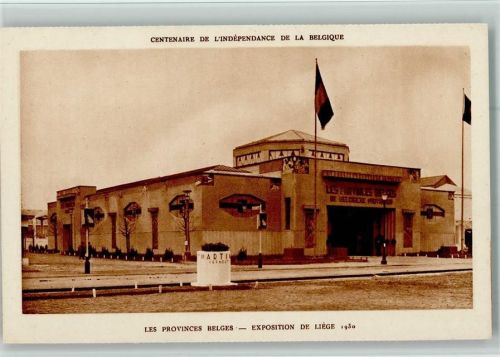 Le Provinces Belges 1930, offiz. AK