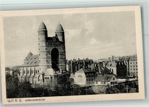 Ulm Garnisonkirche AK