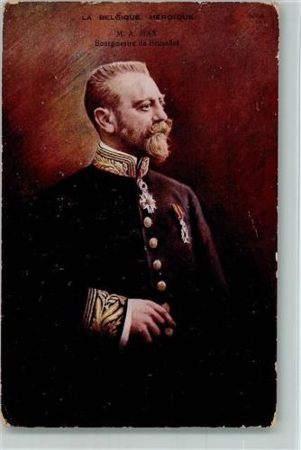 Belgien Heroique M.A. Max Bourgmestre des Bruxelles mit Orden