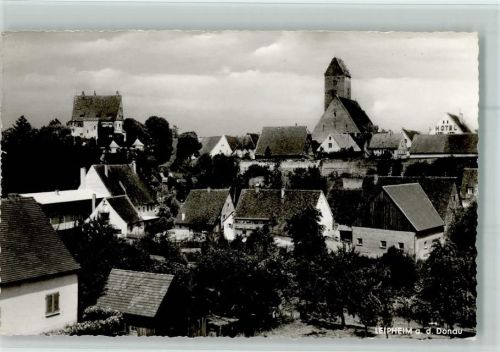 Leipheim 1957 Teilansicht AK