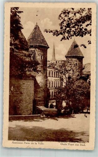 Tallinn Reval Foto AK Porte de la Ville