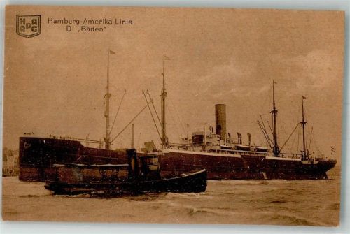 Dampfer Baden der HAPAG