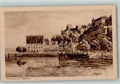Meersburg Ortsansicht gem. v. V. Marschall
