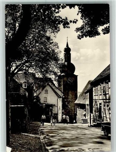 Arnsberg Auf der Schloßstraße hinterm Glockenturm