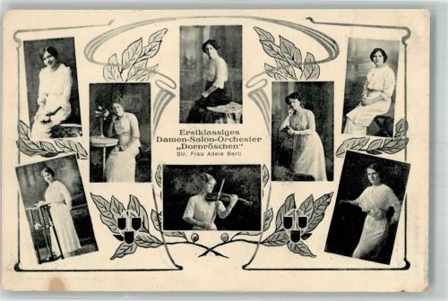 1912 - 1920 Salon Orchester Dornröschen