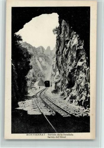 Montserrat Eisenbahntunnel Ausgang