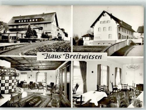 79777 W7899 Ühlingen - Haus Breitwiesen Gasthaus Cafe