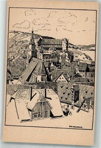 Tübingen Stiftskirche und Schloß Bildkarten aus Schwaben Reihe 1 Karte 1