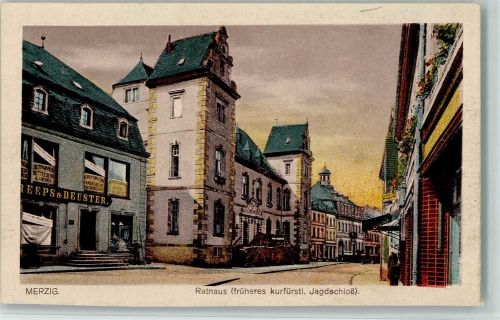 Merzig Rathaus früheres Kurfürstl. Jagdschloß