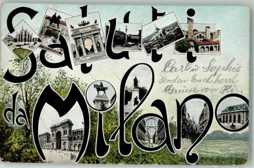 Milano 1905 Denkmal