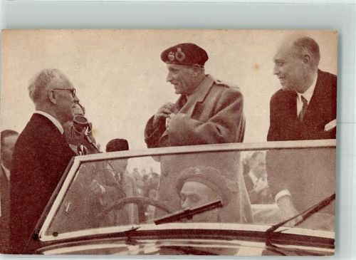 1946 - 1947 Montgomery de Held von Alameln und Ministerpräsident Schermerhorn