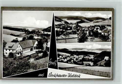 Waldeck Ortsansichten 3-Bildaufnahme