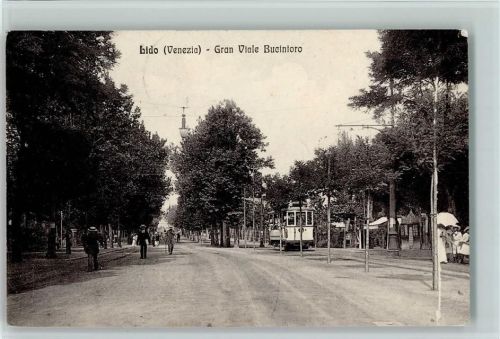 Venezia Gran Viale Bucintoro Straßenbahn