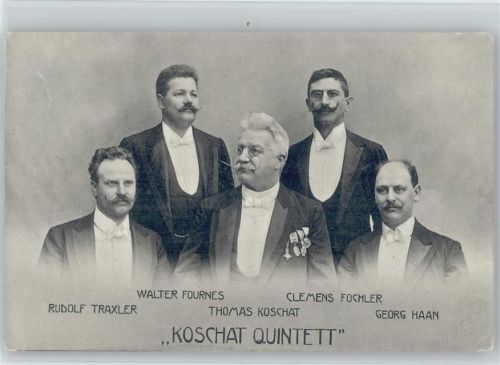 Koschat Quintett 1911 AK