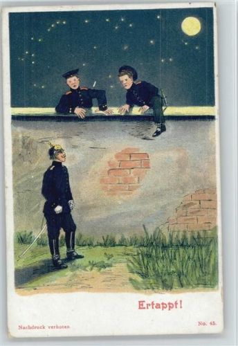 1916 Ertappt - Zapfenstreich