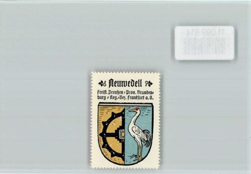 Neuwedell Vignette Wappen Kaffee Hag ca 1920-1940