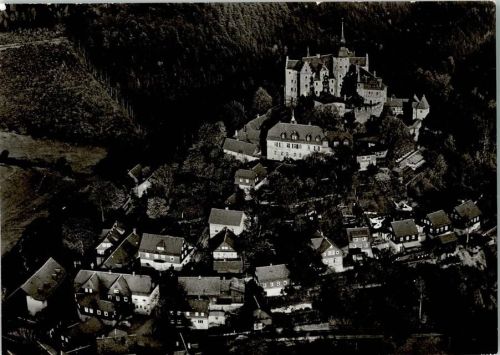 Lauenstein Burg Lauenstein Luftaufnahme