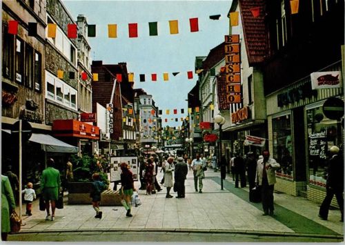 Recklinghausen Innenstadt Kunibertstraße Fußgängerzone