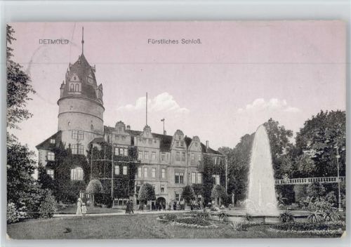 Detmold Schloß Feldpost, ex Sammlung Busse