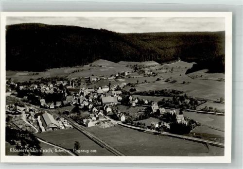 Klosterreichenbach Fliegeraufnahme Freigegeben d. R.L.M.