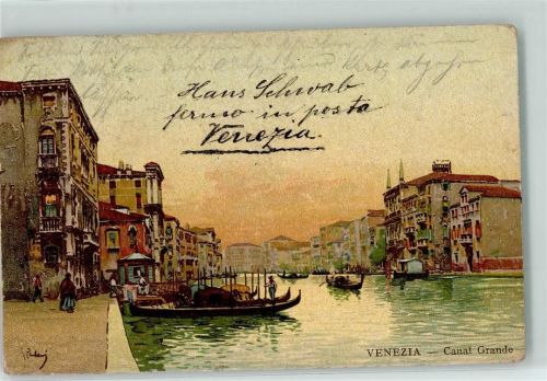 Venezia Canal Grande sign.