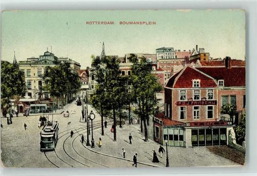 Rotterdam Boijmansplein Straßenbahn