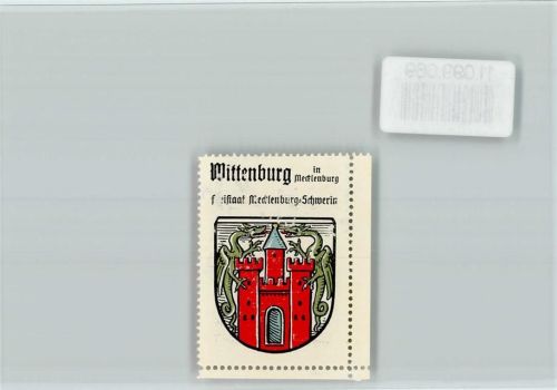 Wittenburg Vignette Wappen Kaffee Hag ca 1920-1940