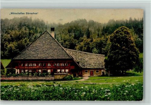 Bern 1925 Landwirtschaft Ausstellung - Wärschaftes Bärnerhaus - Bauernhaus