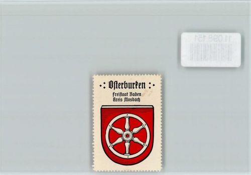 Osterburken Vignette Wappen Kaffee Hag ca 1920-1940