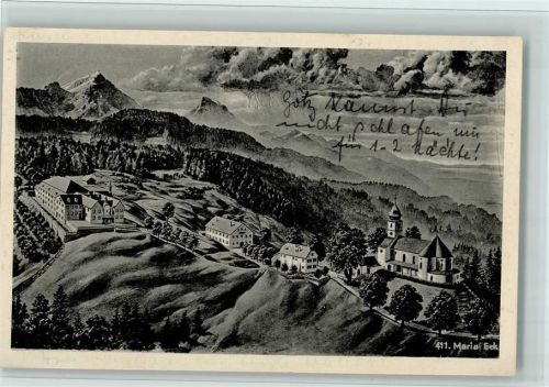 Ruhpolding Maria-Eck Hakenkreuzstempel WK II