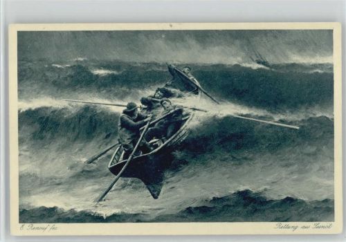 Rettung aus Seenot - Aus dem Heimatbuch "das Meer" Nr. 123