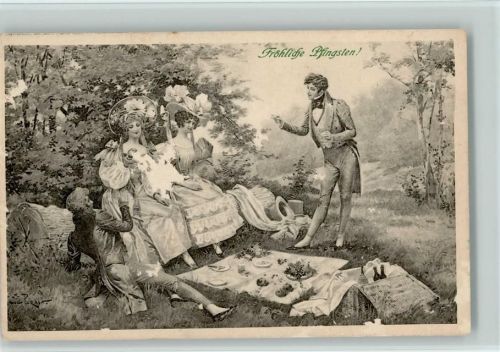 Nr. 152 Munk sign Lionel Peraux - Picknick mit Glamour Damen - Pfingsten
