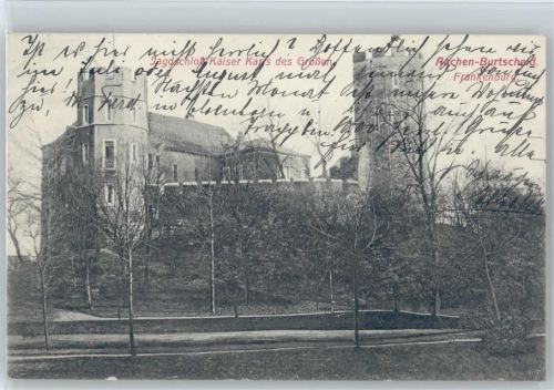 Aachen Jagdschloß Kaiser Karls des Großen Frankenburg Burtscheid