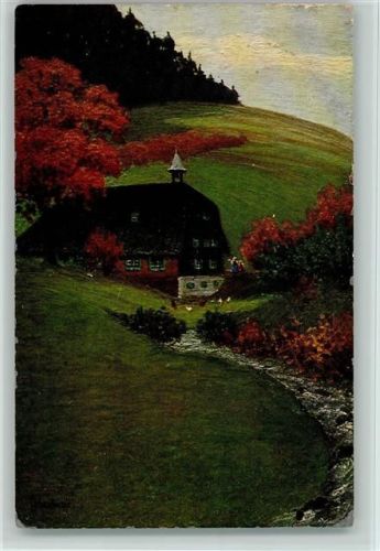 Serie II Nr. 21 Künstlerpostkarten aus dem Schwarzwald