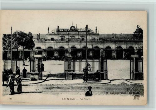 Le Mans La Gare ca 1915 AK