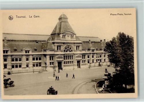 La Gare ca 1916 AK