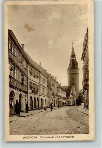 Kitzingen Falterstraße und Falterturm