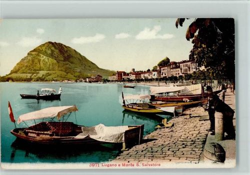 Lugano Monte S. Salvatore Ruderboote