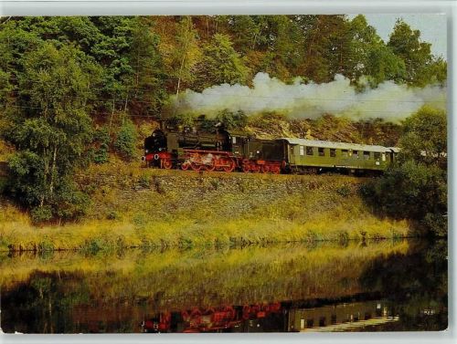 Dampflokomotive im Einsatz 38 1182 - ca 1975 AK Lokomotive