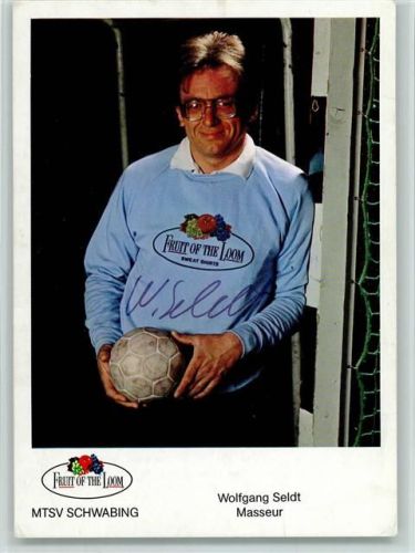 Original Autogramm - Wolfgang Seldt Masseur - Handball Sport