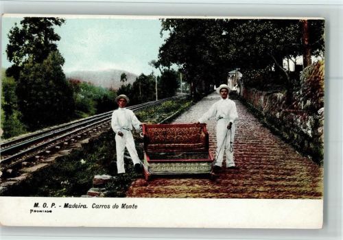 Carros do Monte - Madeira ca 1925 AK