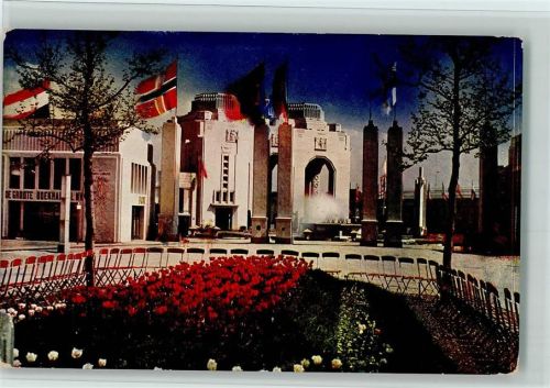 Photograpie Walther Dresden K No. 7 Offiz. AK Exposition 1930 AK