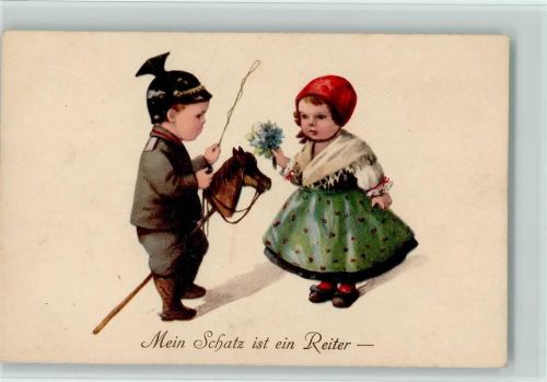 Nr. 5030 - Mein Schatz ist ein Reiter - Steckenpferd