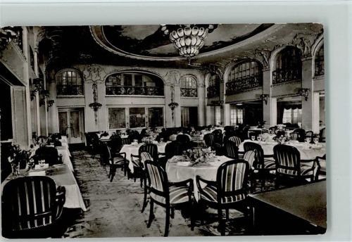 Schiff New York, Innenansicht, Speisesaal 1. Klasse Dampfer New York