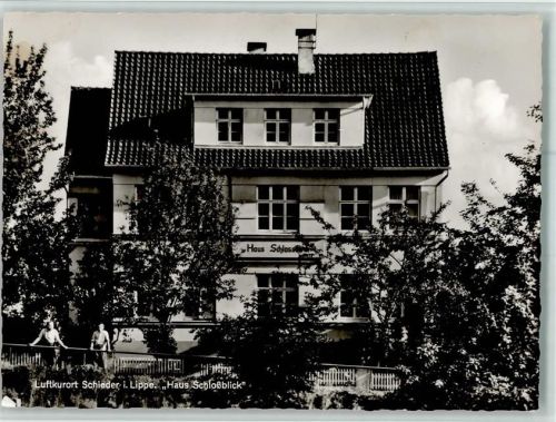 Schieder Exsammlung Busse Haus Schloßblick am Kurpark