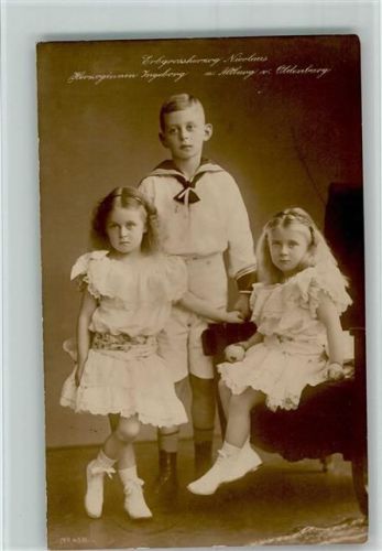 1908 Kinder der Linie Oldenburg AK